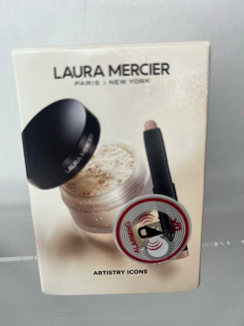 NIB- Laura Mercier Setting Powder & Highlight Stick Duo in Cream-Beige and Black